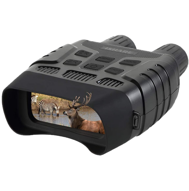 Digital Night Vision Binocular Goggles for Night Observstion, Surveillance and Spotting, Take Photo & 1080P Video from 300m in Darkness