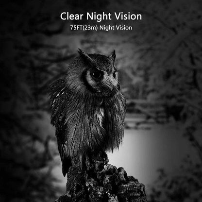 2-Pack Wireless Bluetooth WiFi 64MP 1296P Video Game Trail Deer Camera Night Vision No Glow Motion Activated Waterproof Photo & Video Model | W600 Oak Brown
